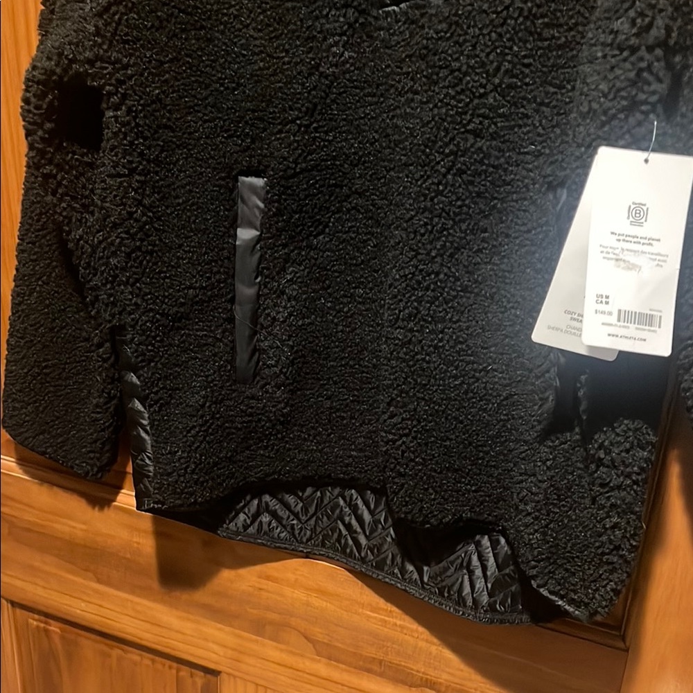 Athleta Black Fleece Sweater - Picture 8 of 9